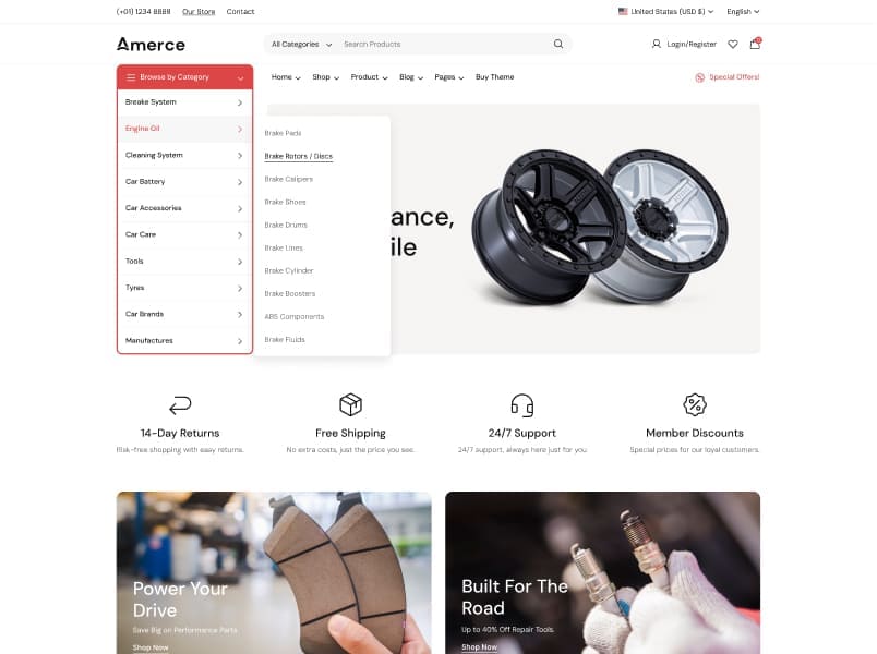 A storefront you can start from